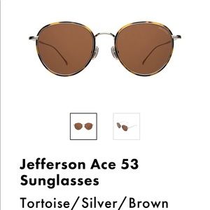 Perfect Condition Illesteva Jefferson Ace Tort/Silver